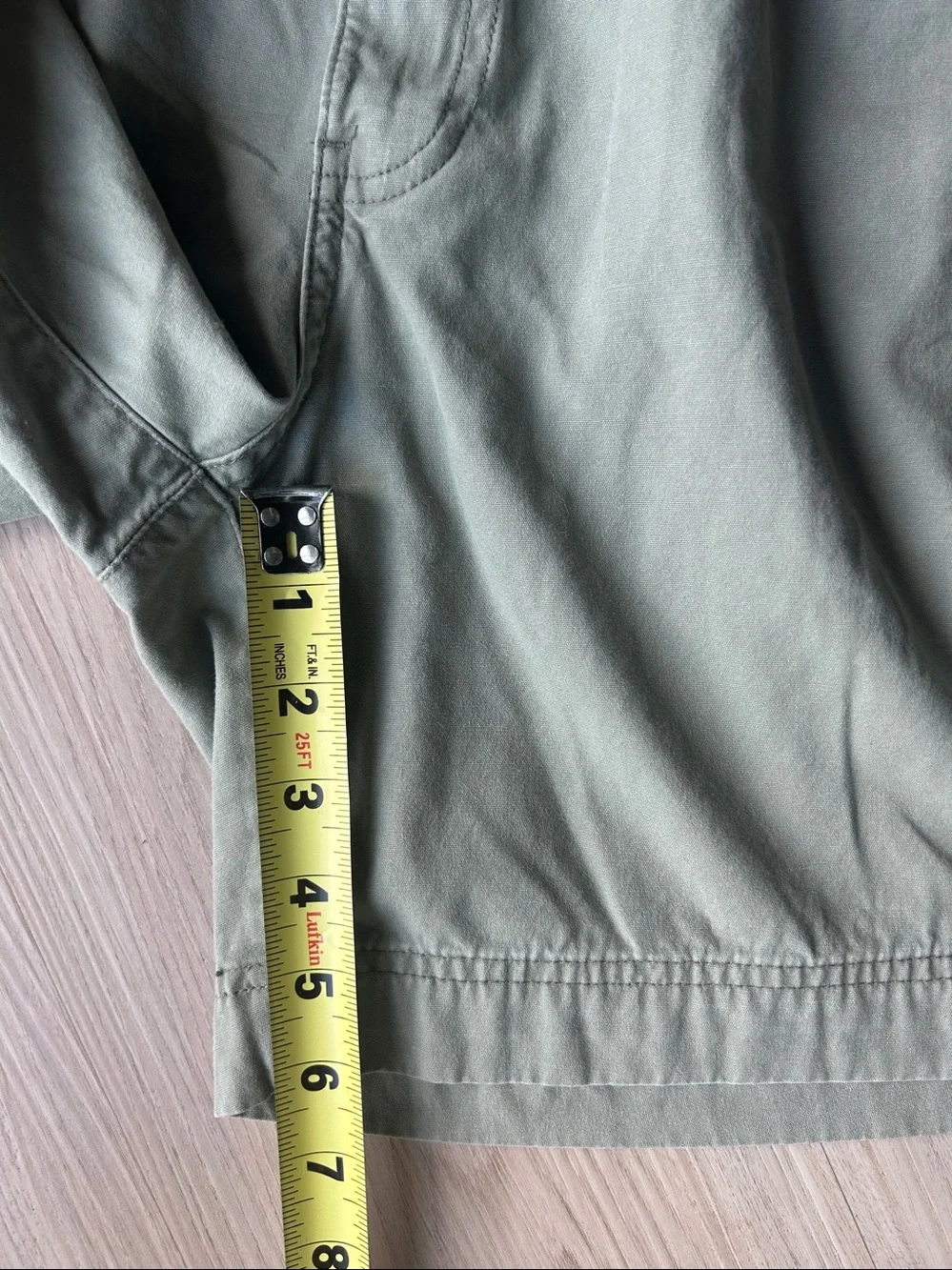 Weekender Men's Casual Shorts 36 Olive Golf Stretch Pockets Preppy Vintage Fade